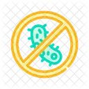 Virus Durchgestrichen Icon