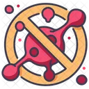 Virus Verbot Infektion Symbol