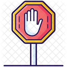 Stoppschild  Symbol