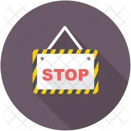 Stoppschild  Symbol