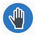 Stopp Block Hand Icon