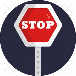 Stoppschild  Symbol