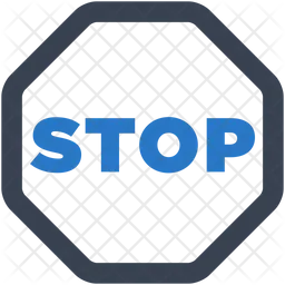 Stoppschild  Symbol