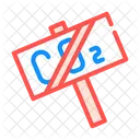 Co Gekreuzt Typenschild Symbol