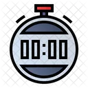 Stoppuhr Timer Zeitnehmer Symbol