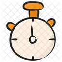 Stoppuhr Chronometer Zeitnehmer Symbol