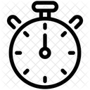 Stoppuhr Timer Verwaltung Symbol