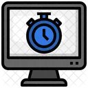 Stoppuhr Timer Computer Symbol