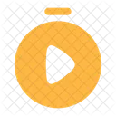 Stoppuhr spielen  Symbol
