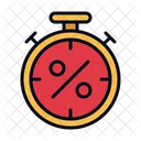 Stopwatch Discount Timer Icon