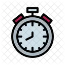 Stopwatch Time Management Deaddline Icon