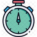 Stopwatch Time Deadline Icon