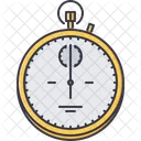 Stopwatch Gym Fitness Icon