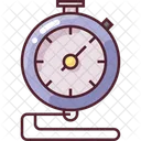 Stopwatch Timer Basketball Icon
