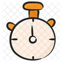 Stopwatch Chronometer Timekeeper Icon