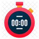 Stopwatch Timer Competition Icon