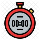 Stopwatch Timer Competition Icon