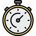 Stopwatch Chrono Elapsed Time Icon