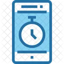 Stopwatch Time Mobile Icon