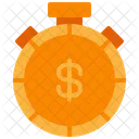 Dollar Timer  Icon