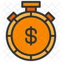 Dollar Timer  Icon