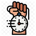 Stopwatch Fast Time Time Management Icon