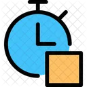 Stopwatch Express Delivery Icon