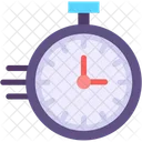 Stopwatch Urgent Time Management Icon