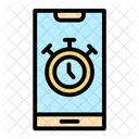 Stopwatch App App Mobile App Icon
