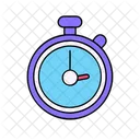 Stopwatch Fitness Workout Icon