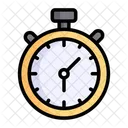 Stopwatch Time Management Icon