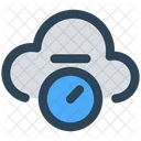 Cloud Computing Stopwatch Icon