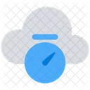 Cloud Computing Stopwatch Icon