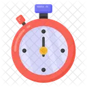 Stopwatch Alarm Clock Icon