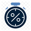 Stopwatch Discount Timer Icon