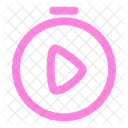 Stopwatch Play Clock Timer Icon