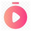 Stopwatch Play Clock Timer Icon