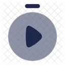 Stopwatch Play Clock Timer Icon