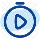 Stopwatch Play Icon