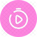 Stopwatch Play Clock Timer Icon