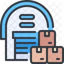 Storage Factory Logistics Icon