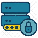 Storage Database Lock Icon