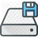 Storage Harddrive Floppy Icon