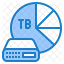 Storage Database Network Icon