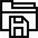 Storage Folder Data Icon