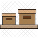 Storage Box Home Organization Storage Container Icon