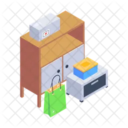 Storage Boxes  Icon