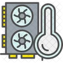 Storage Device Disc Heating Heating Icon