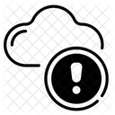 Storage Error Storage Warning Cloud Error Icon