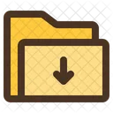 Folder Storage Download Icon